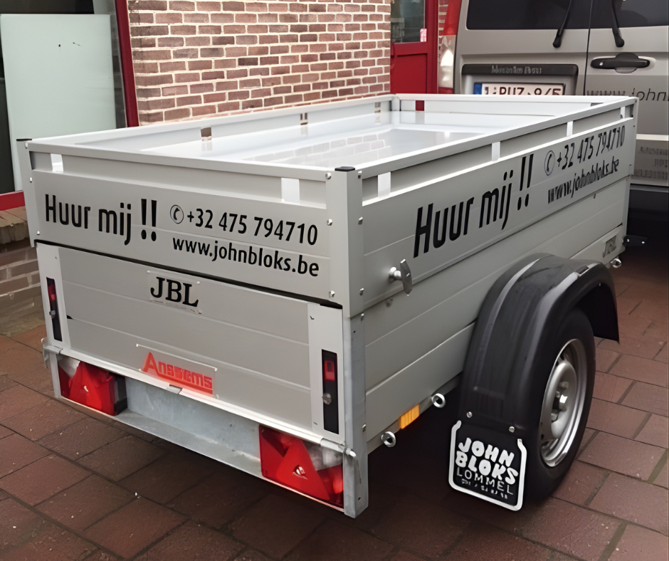 Bakwagen afsluitbaar verhuur